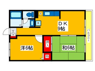 リヴィエール　フジの物件間取画像